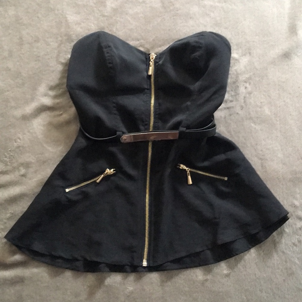 2B Bebe Strapless Top